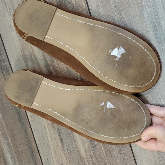 Steve Madden Women Suede Boho Loafer Flats shoes sz 8.5M - Picture 9 of 12